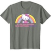 image:imageHello Kitty If You Can Choose to Be Anything Be Kind TShirtOlive Heather