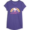 image:imageHello Kitty If You Can Choose to Be Anything Be Kind TShirtPurple Heather