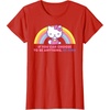 image:imageHello Kitty If You Can Choose to Be Anything Be Kind TShirtRed