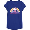 image:imageHello Kitty If You Can Choose to Be Anything Be Kind TShirtRoyal Blue