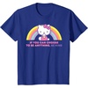 image:imageHello Kitty If You Can Choose to Be Anything Be Kind TShirtRoyal Blue