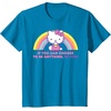 image:imageHello Kitty If You Can Choose to Be Anything Be Kind TShirtSapphire Blue