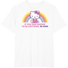 image:imageHello Kitty If You Can Choose to Be Anything Be Kind TShirtWhite