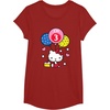 image:imageHello Kitty Im 3 Birthday TShirt TShirtCranberry Red