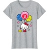 image:imageHello Kitty Im 3 Birthday TShirt TShirtHeather Grey
