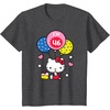 image:imageHello Kitty Im 46 Birthday TShirt TShirtDark Heather Grey