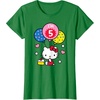 image:imageHello Kitty Im 5 Birthday TShirt TShirtKelly Green