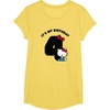 image:imageHello Kitty Its My Birthday 4th 4 Years TShirtLemon Yellow
