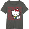 image:imageHello Kitty Kanji Japanese Biography TShirt SmallAsphalt Grey