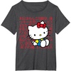 image:imageHello Kitty Kanji Japanese Biography TShirt SmallDark Heather Grey