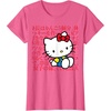image:imageHello Kitty Kanji Japanese Biography TShirt SmallPink Heather