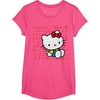 image:imageHello Kitty Kanji Japanese Biography TShirt SmallPink Heather