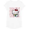image:imageHello Kitty Kanji Japanese Biography TShirt SmallWhite