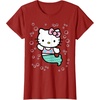 image:imageHello Kitty Mermaid Tee Shirt TShirtCranberry Red