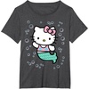 image:imageHello Kitty Mermaid Tee Shirt TShirtDark Heather Grey