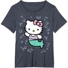 image:imageHello Kitty Mermaid Tee Shirt TShirtHeather Blue