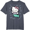 image:imageHello Kitty Mermaid Tee Shirt TShirtHeather Blue