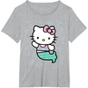 image:imageHello Kitty Mermaid Tee Shirt TShirtHeather Grey