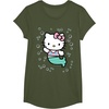 image:imageHello Kitty Mermaid Tee Shirt TShirtOlive Green