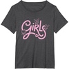 image:imageHello Kitty My Melody Kuromi Girls TShirt SmallDark Heather Grey