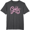 image:imageHello Kitty My Melody Kuromi Girls TShirt SmallDark Heather Grey