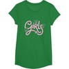 image:imageHello Kitty My Melody Kuromi Girls TShirt SmallKelly Green