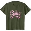 image:imageHello Kitty My Melody Kuromi Girls TShirt SmallOlive Green