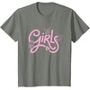 image:imageHello Kitty My Melody Kuromi Girls TShirt SmallOlive Heather