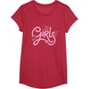 image:imageHello Kitty My Melody Kuromi Girls TShirt SmallRed Heather