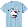 image:imageHello Kitty Retro Logo Tee Shirt TShirtBaby Blue
