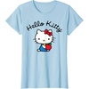 image:imageHello Kitty Retro Logo Tee Shirt TShirtBaby Blue
