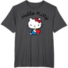 image:imageHello Kitty Retro Logo Tee Shirt TShirtDark Heather Grey