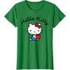 image:imageHello Kitty Retro Logo Tee Shirt TShirtKelly Green