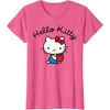 image:imageHello Kitty Retro Logo Tee Shirt TShirtPink Heather