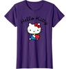 image:imageHello Kitty Retro Logo Tee Shirt TShirtPurple
