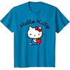 image:imageHello Kitty Retro Logo Tee Shirt TShirtSapphire Blue