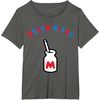 image:imageHello Kitty Retro Milk Bottle Tee Shirt TShirtAsphalt Grey