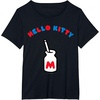 image:imageHello Kitty Retro Milk Bottle Tee Shirt TShirtBlack