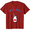 image:imageHello Kitty Retro Milk Bottle Tee Shirt TShirtCranberry Red
