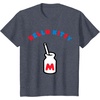 image:imageHello Kitty Retro Milk Bottle Tee Shirt TShirtHeather Blue