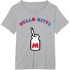 image:imageHello Kitty Retro Milk Bottle Tee Shirt TShirtHeather Grey