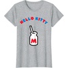 image:imageHello Kitty Retro Milk Bottle Tee Shirt TShirtHeather Grey