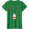 image:imageHello Kitty Retro Milk Bottle Tee Shirt TShirtKelly Green