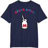 image:imageHello Kitty Retro Milk Bottle Tee Shirt TShirtNavy Blue