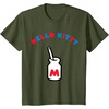 image:imageHello Kitty Retro Milk Bottle Tee Shirt TShirtOlive Green