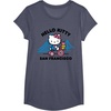 image:imageHello Kitty San Francisco TShirtHeather Blue