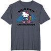 image:imageHello Kitty San Francisco TShirtHeather Blue