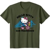 image:imageHello Kitty San Francisco TShirtOlive Green
