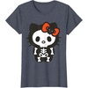 image:imageHello Kitty Skeleton Halloween Tee Shirt TShirtHeather Blue
