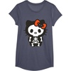 image:imageHello Kitty Skeleton Halloween Tee Shirt TShirtHeather Blue